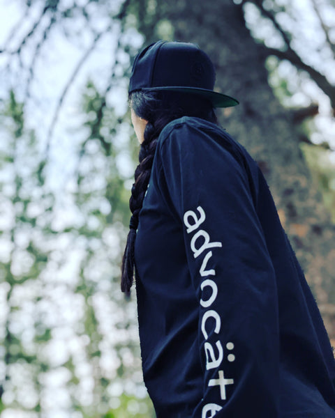 advocäte long sleeve tee - unisex